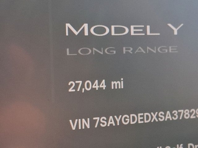 2025 Tesla Model Y Long Range