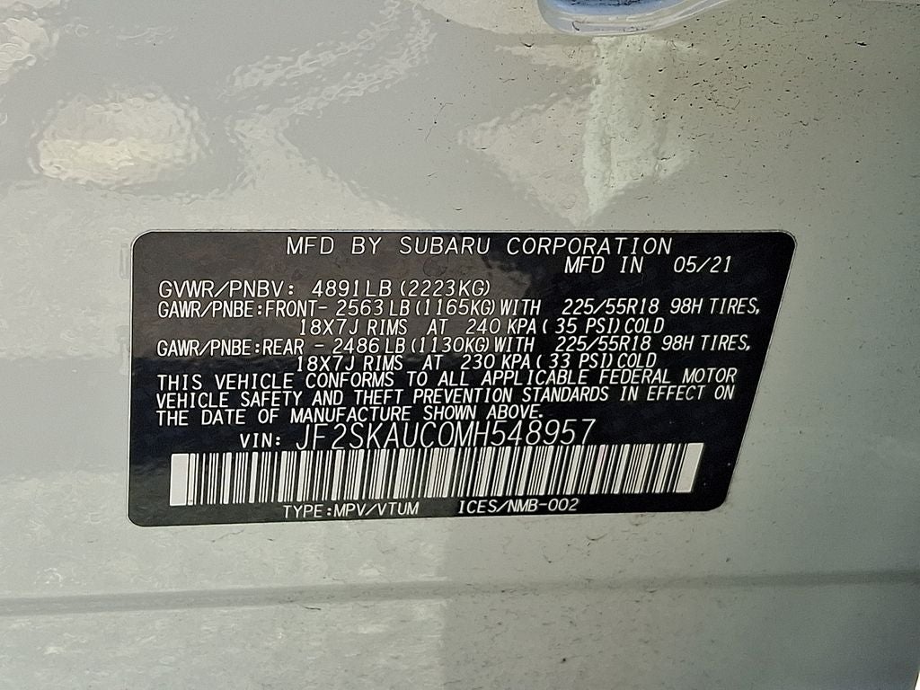 2021 Subaru Forester Limited