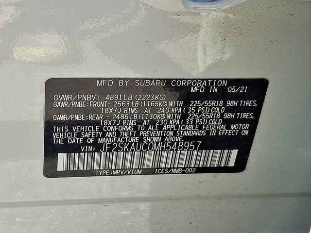 2021 Subaru Forester Limited
