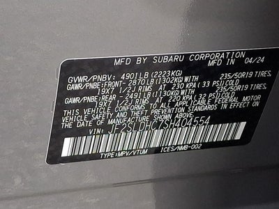 2025 Subaru Forester Sport