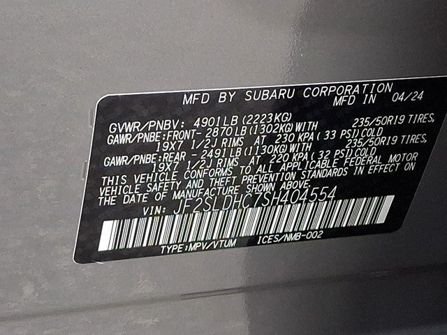 2025 Subaru Forester Sport