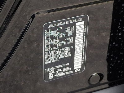 2024 INFINITI QX80 SENSORY 4WD