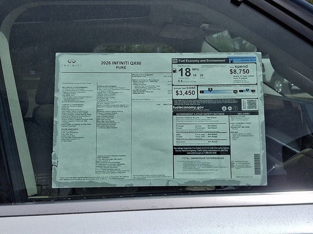 2026 INFINITI QX80 Pure 2WD