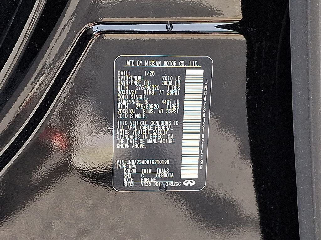 2026 INFINITI QX80 PURE