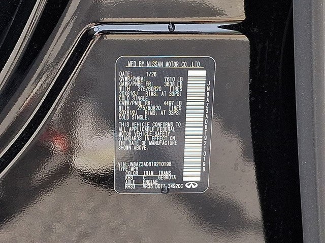 2026 INFINITI QX80 Pure 2WD