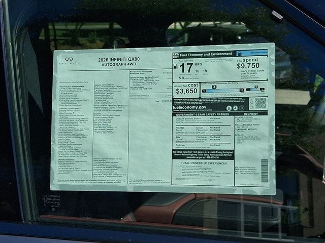 2026 INFINITI QX80 Autograph 4WD
