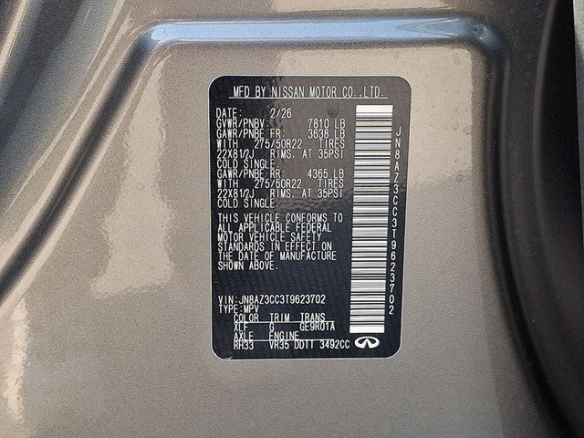 2026 INFINITI QX80 Autograph 4WD