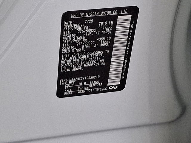 2026 INFINITI QX80 Autograph 4WD