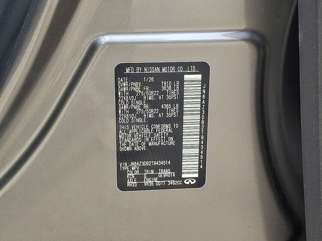 2026 INFINITI QX80 Sport 4WD