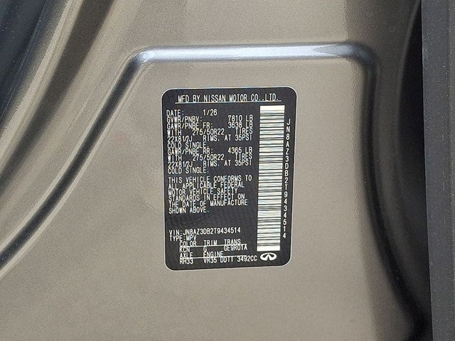 2026 INFINITI QX80 Sport 4WD