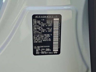 2026 INFINITI QX80 Sport 4WD