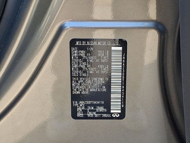 2026 INFINITI QX80 Sport 4WD