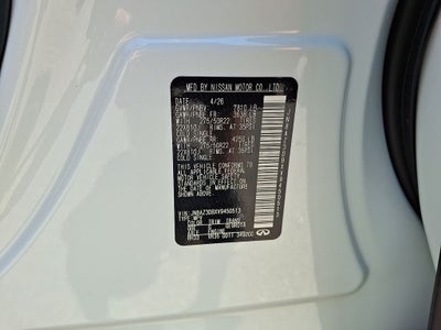 2027 INFINITI QX80 Sport 4WD