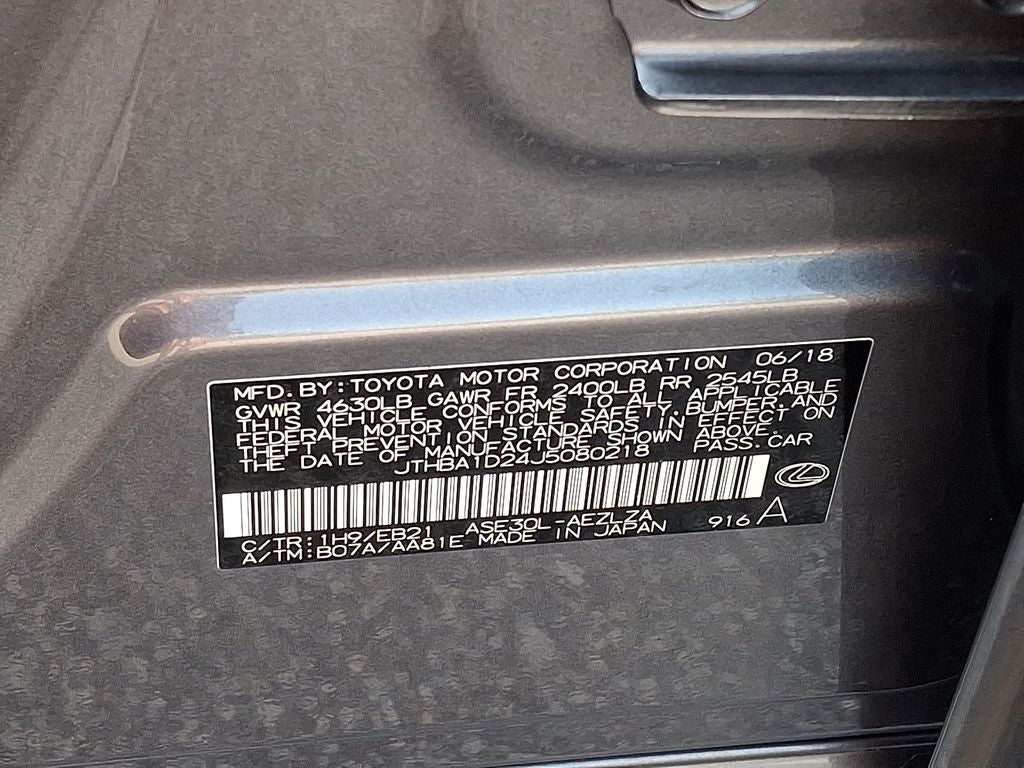 2018 Lexus IS 300