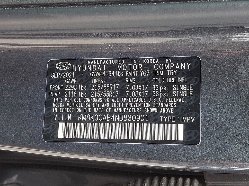 2022 Hyundai Kona SEL