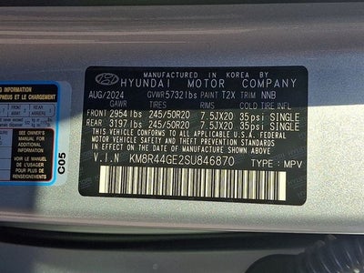 2025 Hyundai Palisade SEL Premium 7 Passenger