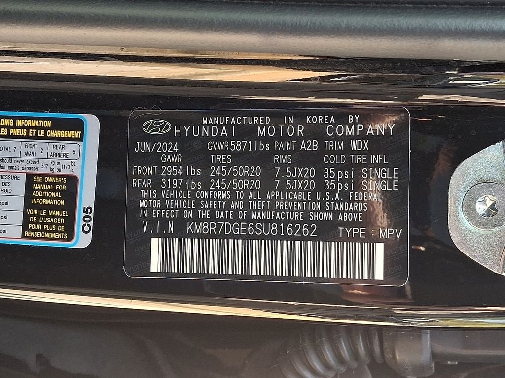 2025 Hyundai Palisade Calligraphy