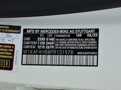 2023 Mercedes-Benz C-Class C 300 4MATIC®