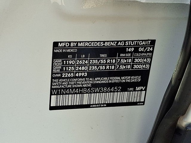 2025 Mercedes-Benz GLB GLB 250 4MATIC®