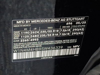 2025 Mercedes-Benz GLB GLB 250 4MATIC®