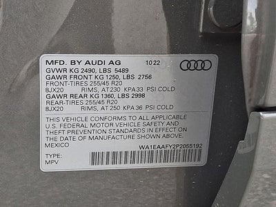 2023 Audi Q5 45 S line Premium quattro