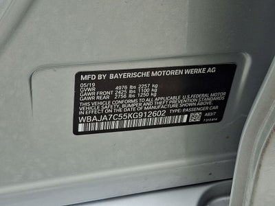 2019 BMW 5 Series 530i xDrive