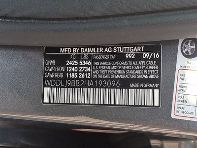 2017 Mercedes-Benz CLS CLS 550 4MATIC®