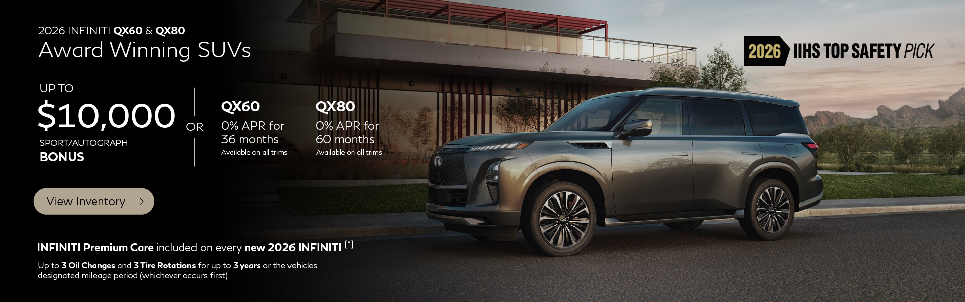 SD 2026 QX60 and QX80 APR