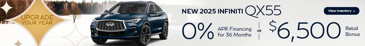 New 2025 INFINITI QX55