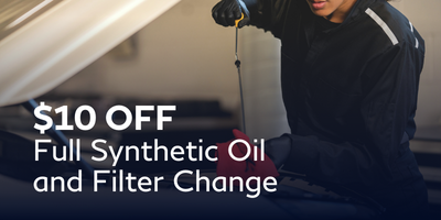 $10.00 OFF Full Synthetic Oil and Filter Change