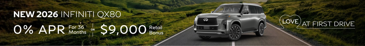 New 2026 INFINITI QX80
