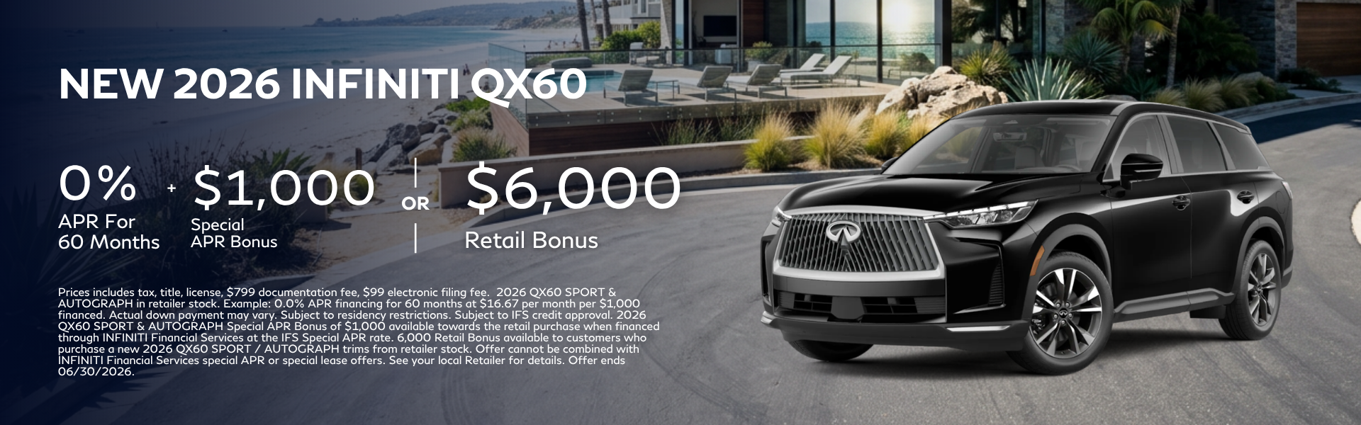New 2026 INFINITI QX60