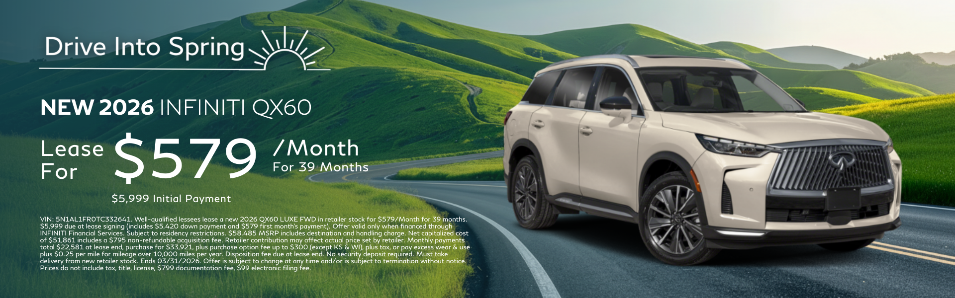 New 2026 INFINITI QX60
