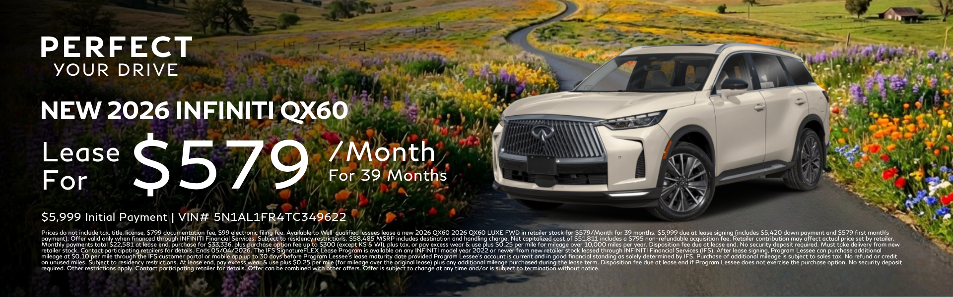 New 2026 INFINITI QX60