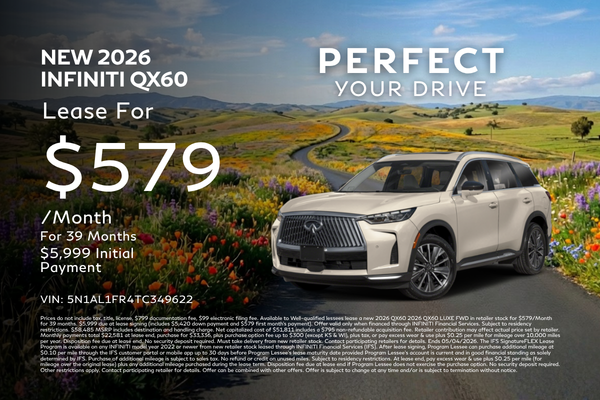 New 2026 INFINITI QX60