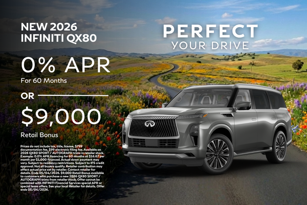 2026 INFINITI QX80