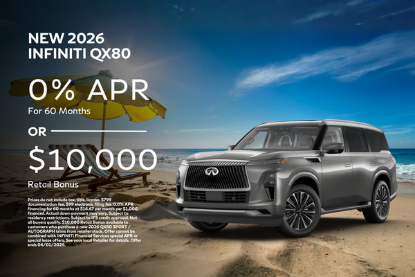 New 2026 INFINITI QX80