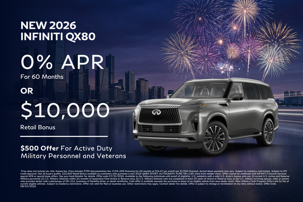 New 2026 INFINITI QX80