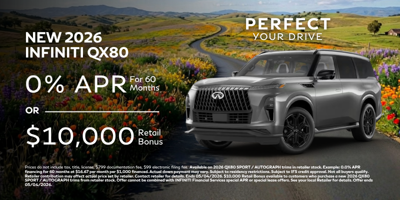 New 2026 INFINITI
QX80