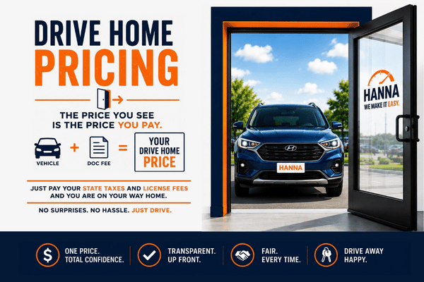 Drive Home Pricing 